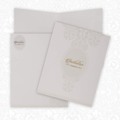 Grey Invitation Card