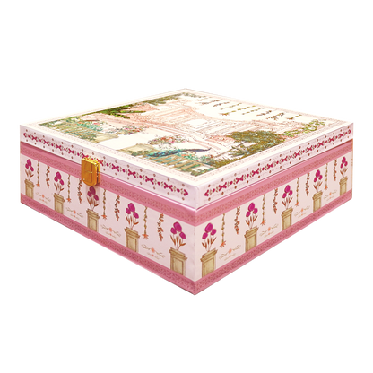 Pastel Pink Palace Luxury Sweet Jar Box-KBX10106
