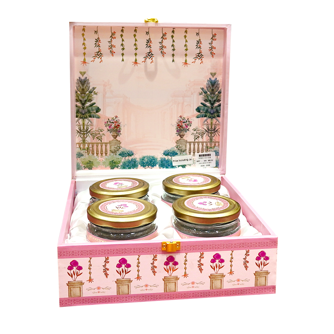 Pastel Pink Palace Luxury Sweet Jar Box-KBX10106