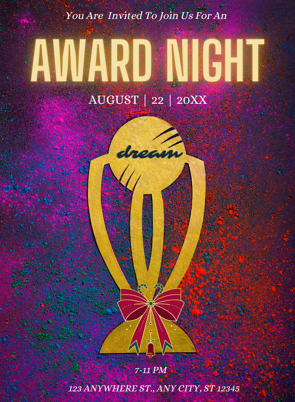 Colourful Trophy Awards Ceremony-AAONY001