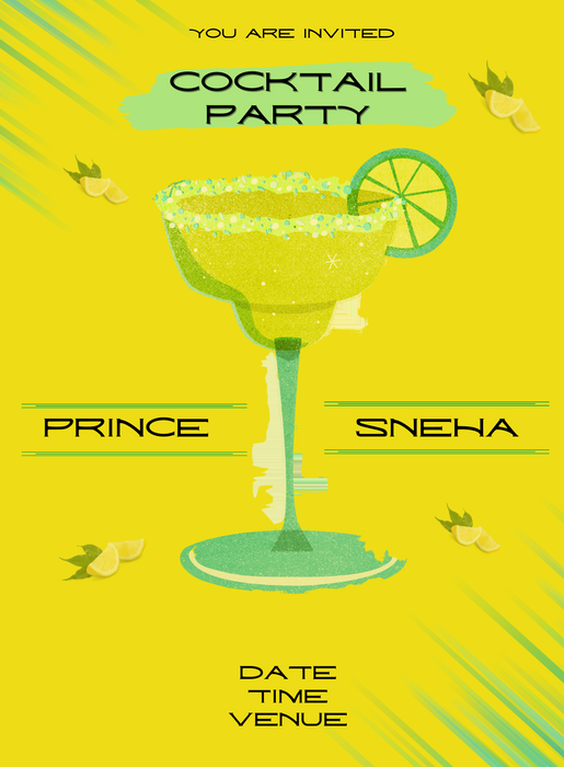 Yellow Margarita Cocktail Party-AACPI008