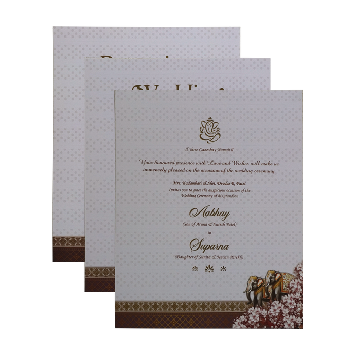 Invitation Card- KPR24210-King of Cards