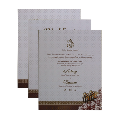 Invitation Card- KPR24210-King of Cards