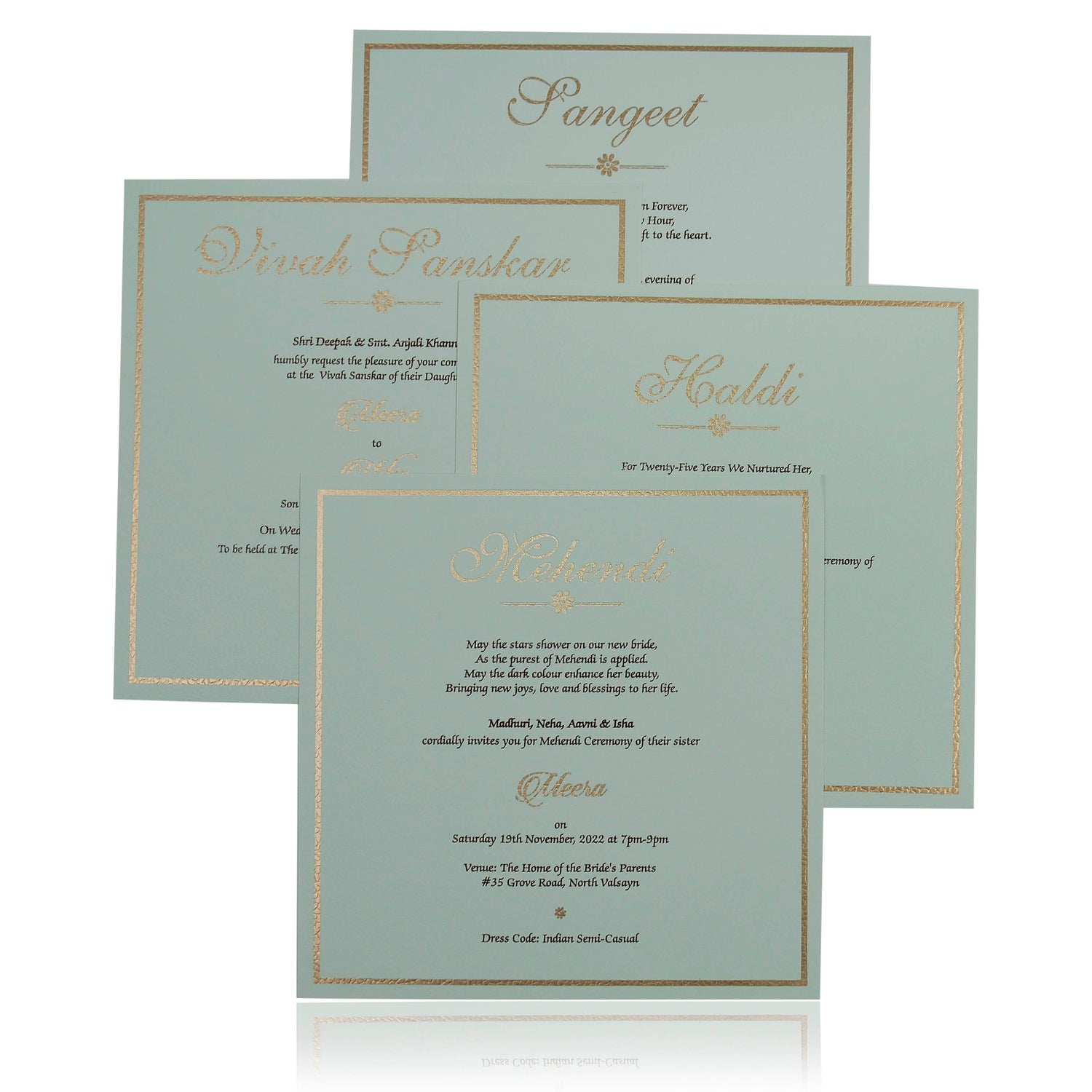 Invitation Card-King of Cards