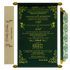 Dark Forest Green Scroll Card-King of Cards