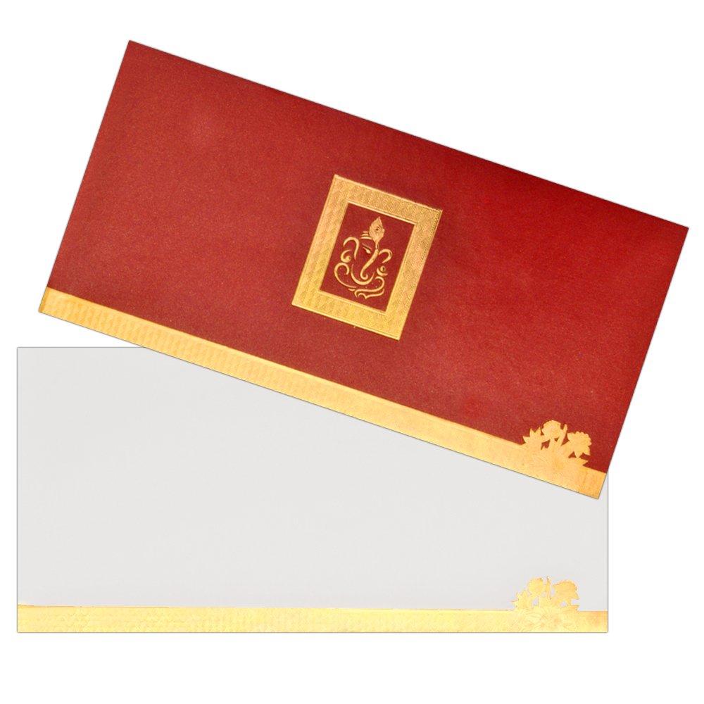 Horizontal High Quality Invitation with Multiple Inserts-KNK1265