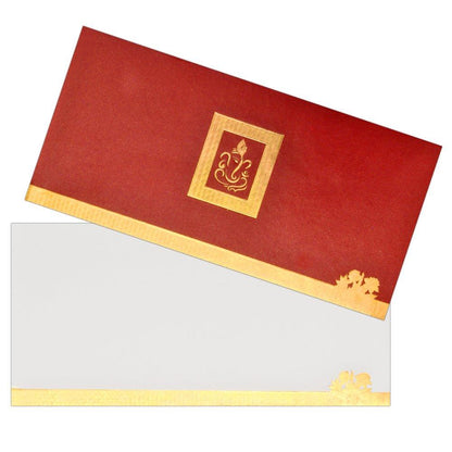 Horizontal High Quality Invitation with Multiple Inserts-KNK1265