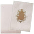 Invitation Card - Contemporary and classy Card in white and gold-KNK1764