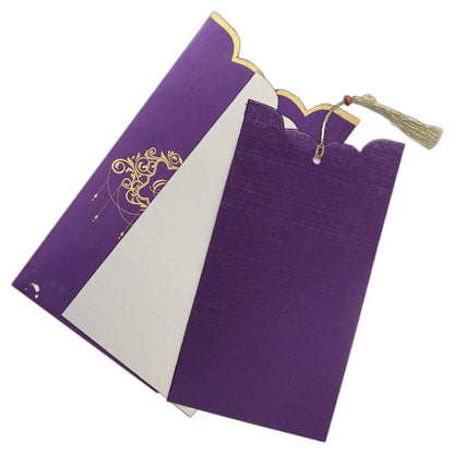 Invitation Card - Violet Personal Wedding Invitation-KNK1879