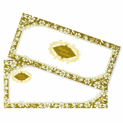 Green Golden Invitation Card-King of Cards
