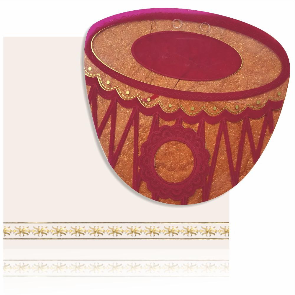 Red Invitation Card-KNK2531