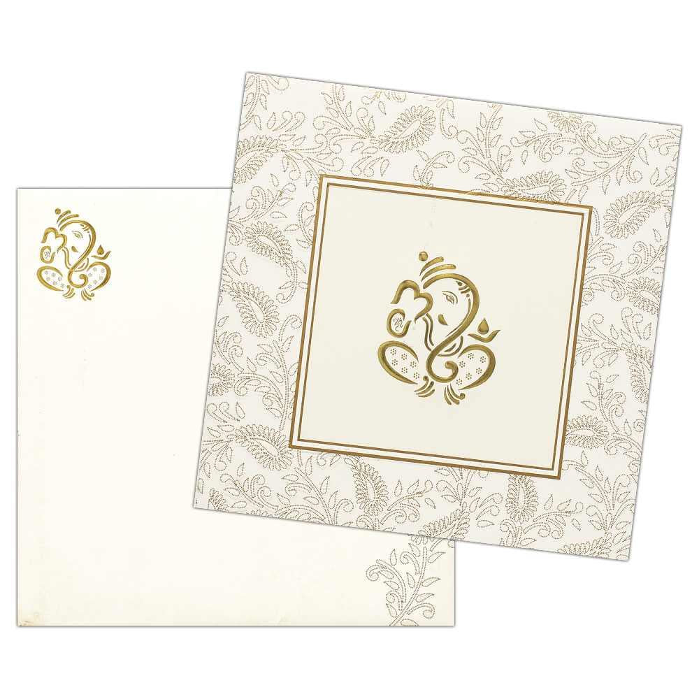 Invitation Card - All Ceremony Vinayak Invitation Card-KNK3027