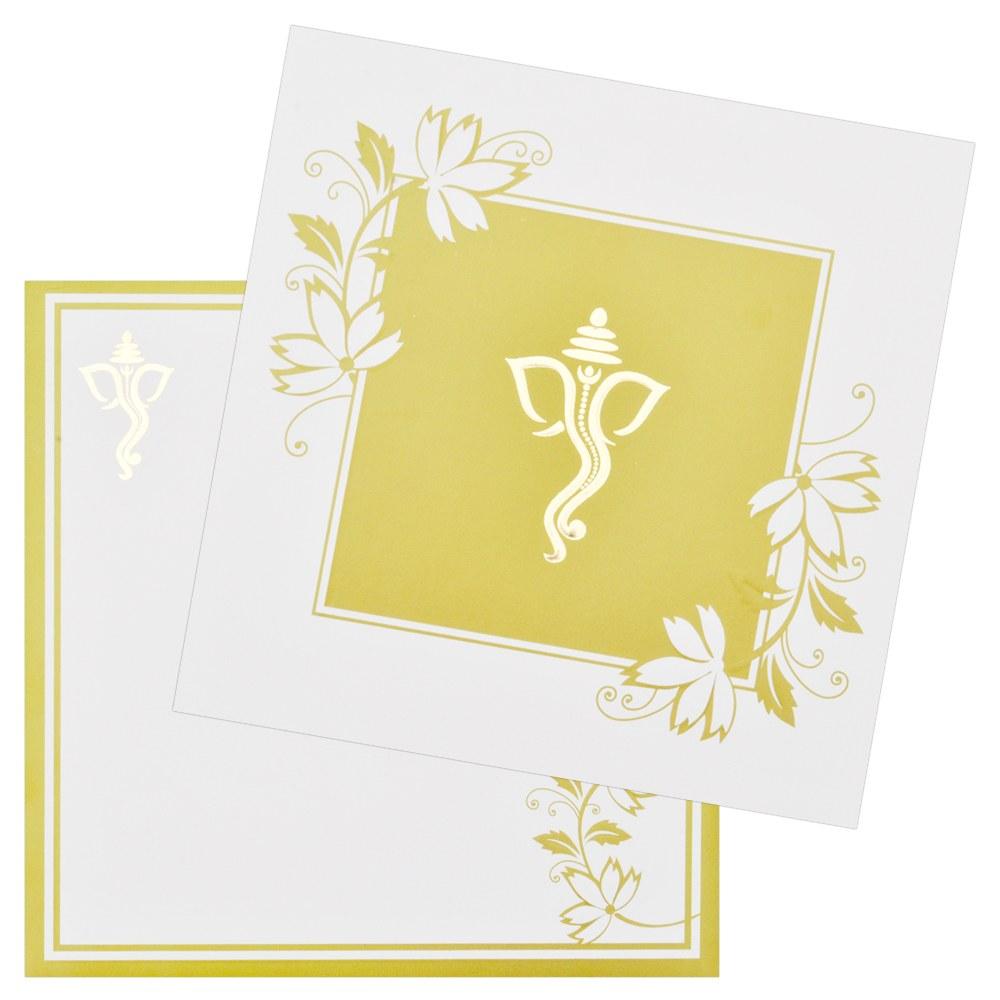 Invitation Card - Multi-Function Hindu Wedding Card-KNK3689