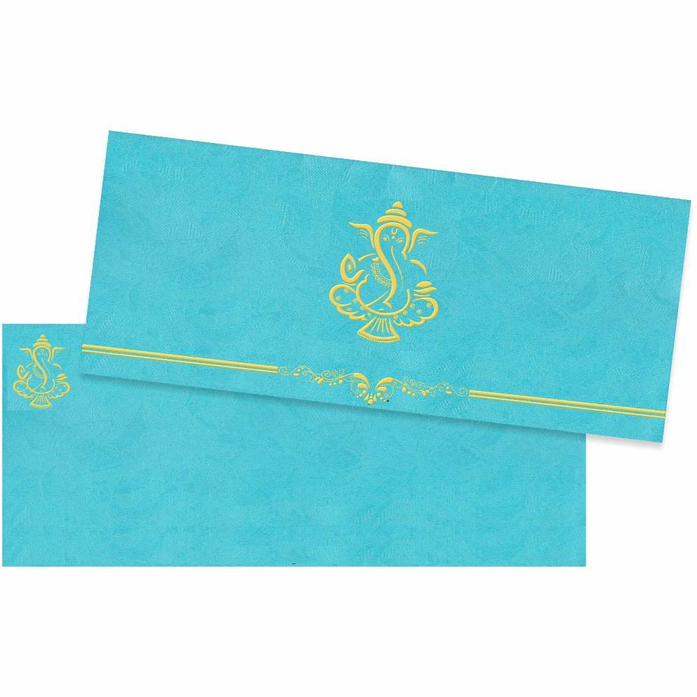 Light Blue Invitation Card-KNK4768