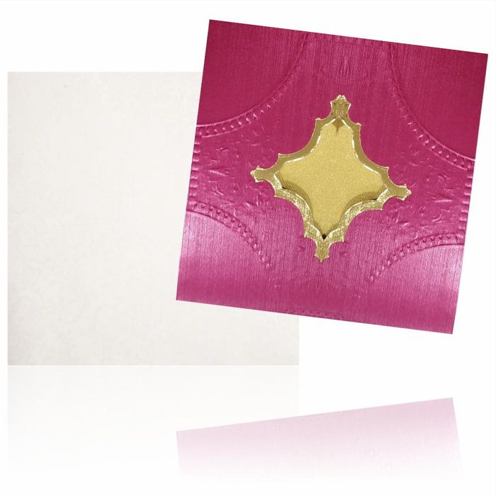 PinkInvitation Card-King of Cards