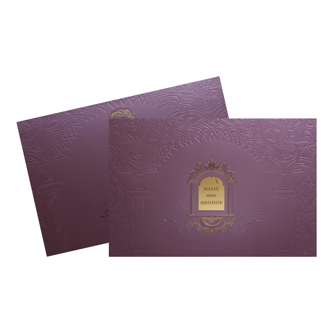 Light Pink Wedding Card-KPR09510