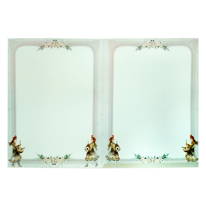 Grey Traditional Indian Wedding Card-KNKJ1122