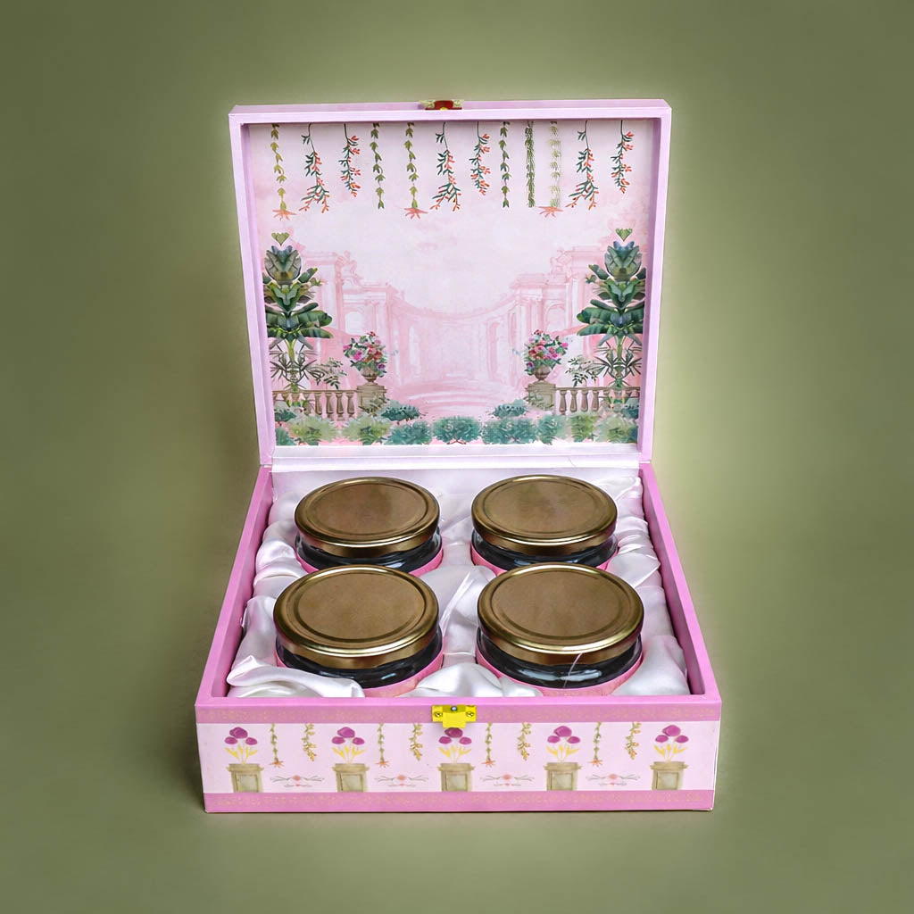Pastel Pink Palace Luxury Sweet Jar Box-KBX10106