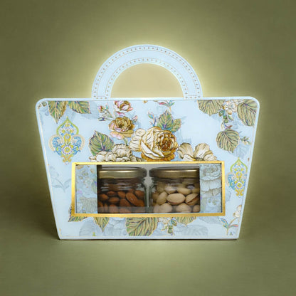 Blue Floral Return Gift Hamper-GNBT9414