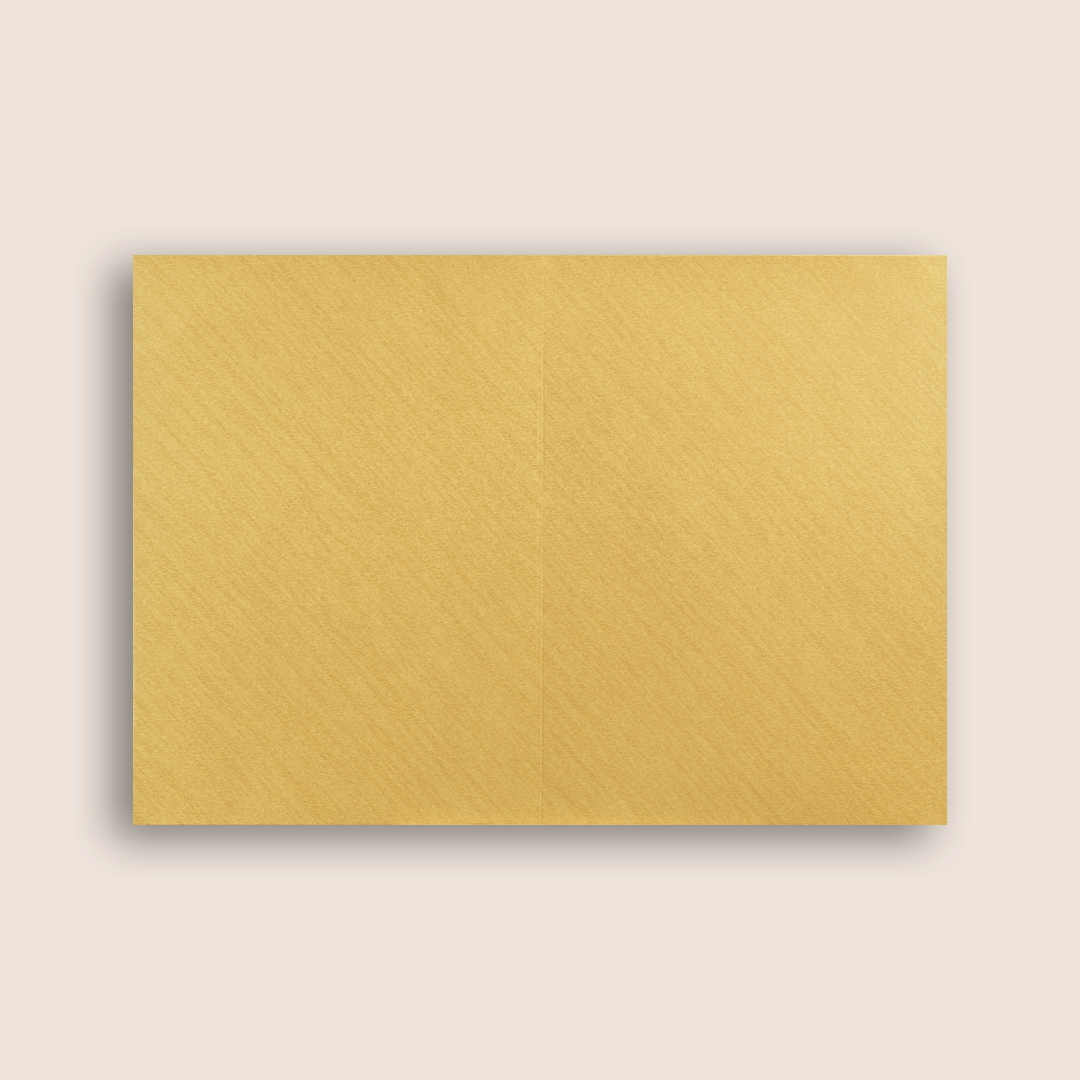 Gold Wedding Invitation Card-KNCM24GG