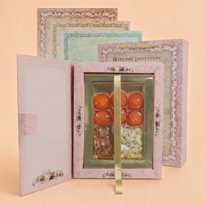 Pink Floral Premium Box-KNK7902P