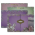 Check out Purple Baraat Padded Wedding Card at best price.✅WhatsApp Support ✅Express Delivery.|King of cards.
