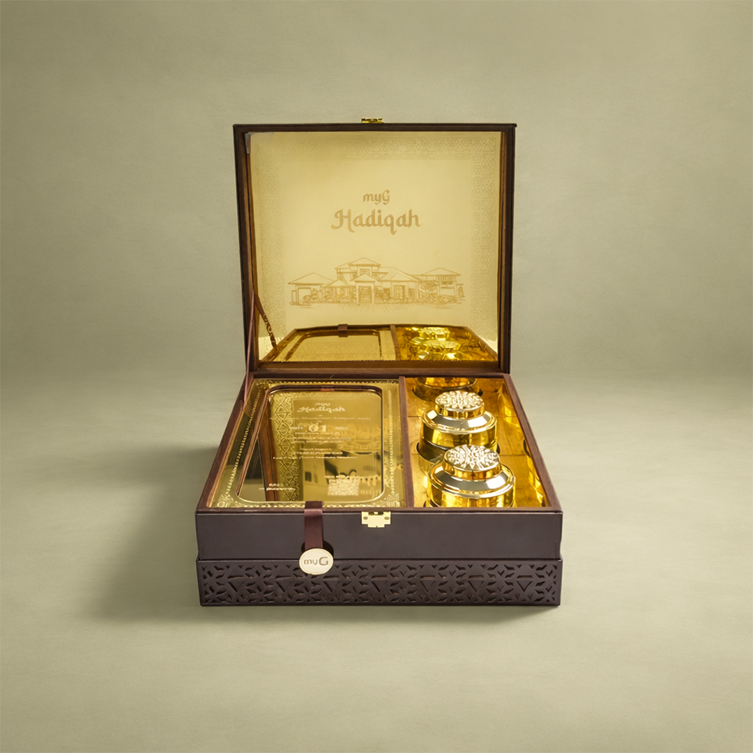 Brown Premium Laser-Cut Luxury Invitation Box-KNLW202565