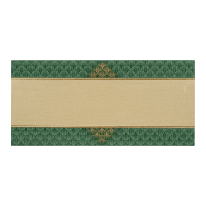 Green Wave Pattern Money Envelope - KRCE2650