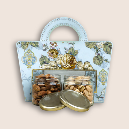 Blue Floral Return Gift Hamper-GNBT9414