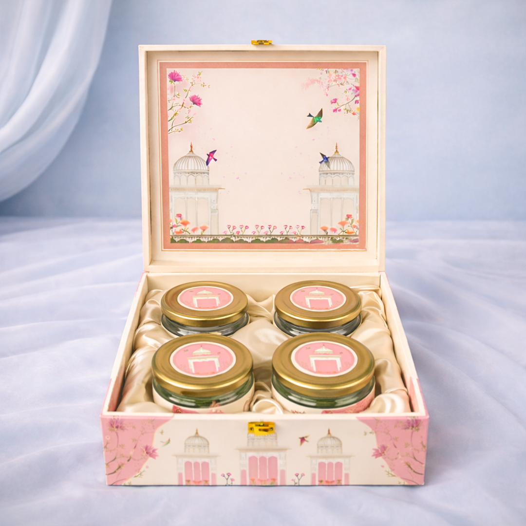 Pink Royal Palace Luxury Sweet Jar Box-KBX10103