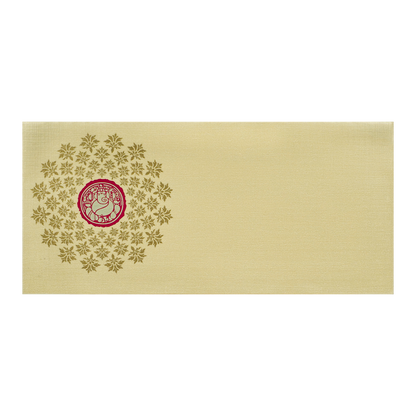 Gold Lord Ganesha Money Envelope - KRCE2610