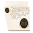 White Traditional Floral Wedding Card-KNK4544