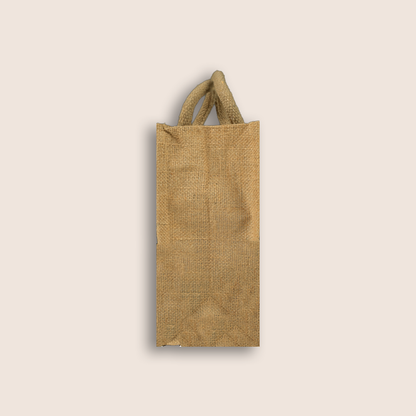 Beige Jute Munchies Elegant Gift Bag - KLGH0080