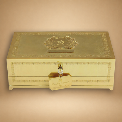 Gold Premium Luxury Invitataion Box-KNLW20243