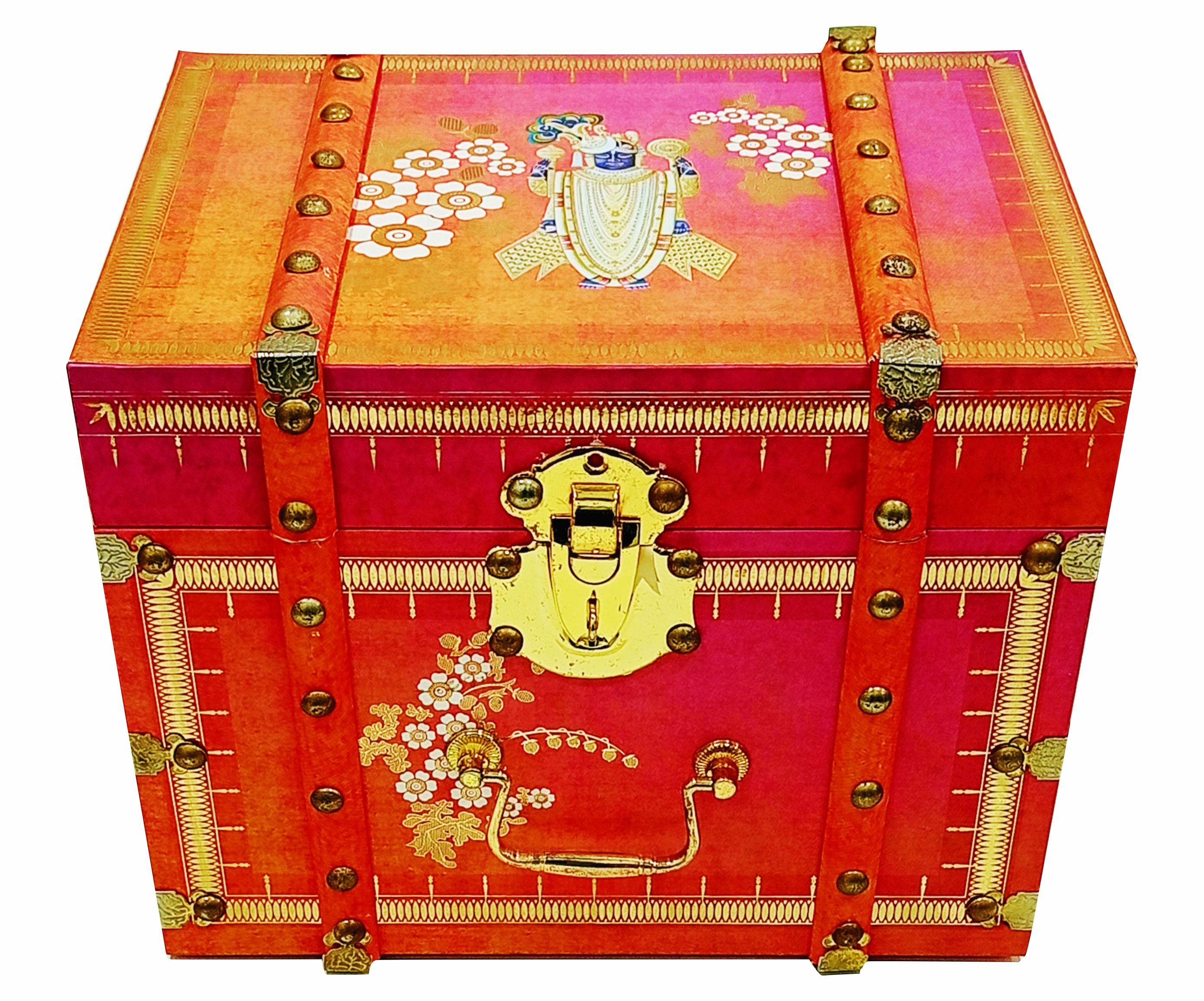 Pink Ultra Luxury Invitation For Royal Indian Wedding-King of Cards