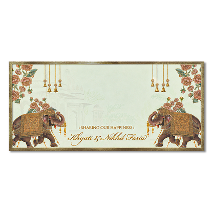 Gold Elephant Money Envelope - KJTSMEG7