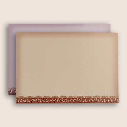 Pink Bride Groom Door Style Wedding Card - KAA06180