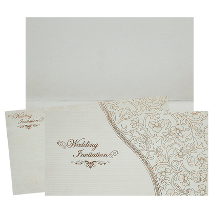 Invitation Card - Beautiful Christian Wedding Invitation-KNK2390