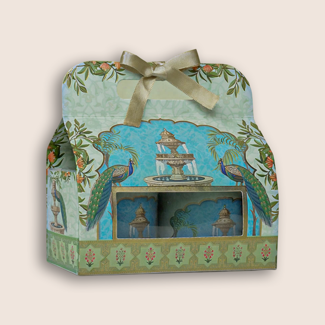 Peacock Fountain Return Gift Hamper-GNBT9502