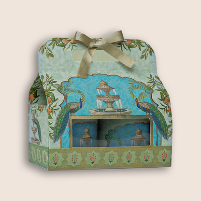 Peacock Fountain Return Gift Hamper-GNBT9502