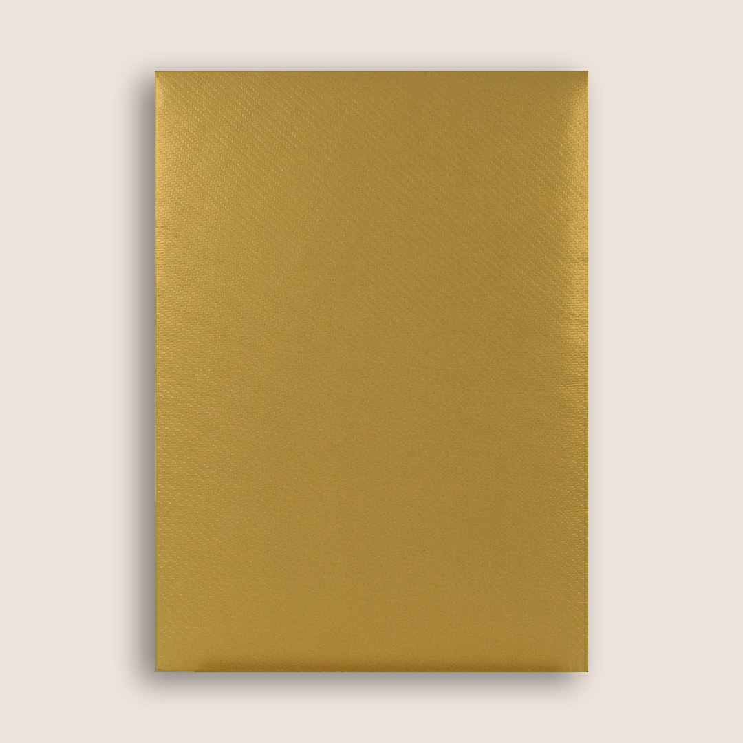 Gold Floral Invitation Card-KNKTG030