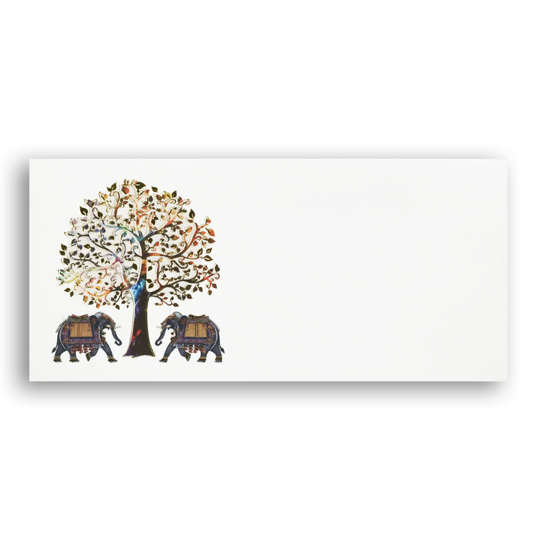 White Elephant Tree Money Envelope - KRCE3500