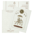 White Royal Elephant Wedding Card-KRE28380