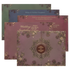 Check out Voilet Floral Gold Padded Wedding Card at best price.✅WhatsApp Support ✅Express Delivery.|King of cards.