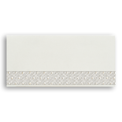 White Gold Pattern Money Envelope - KRCE1660