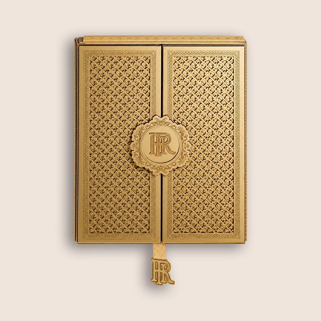 Gold Premium Door Style Luxury Invitation Box - KNLW202562