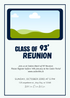 White Photo Class Reunion Invitation-King of Cards