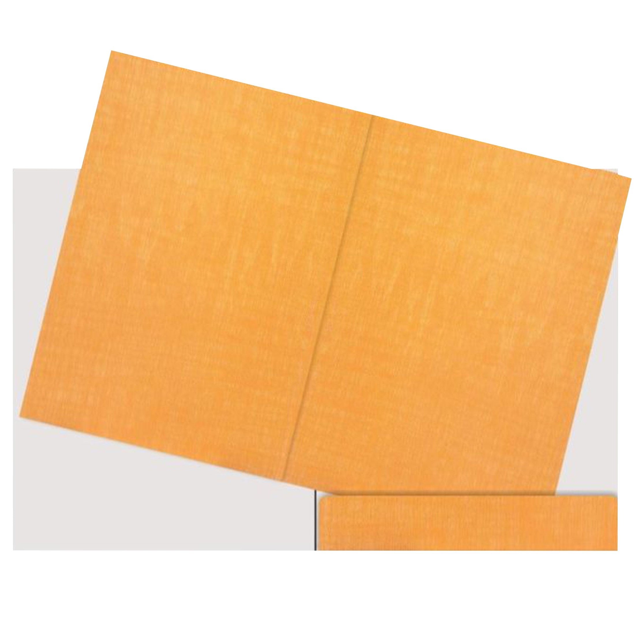 Orange Die Cut Ganesha Invitation