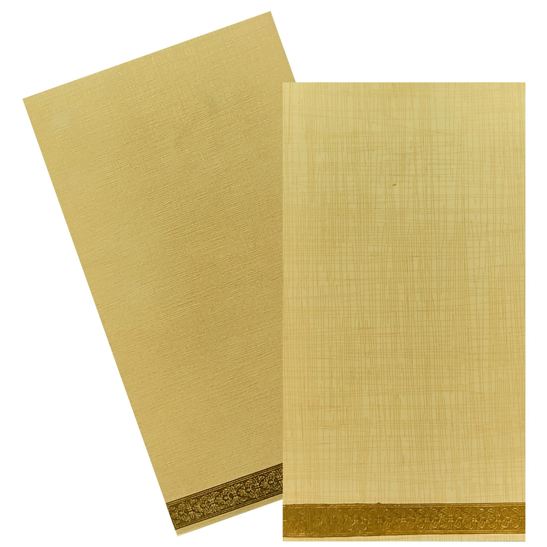 Blue Single Sheet Invitation Card-King of Cards