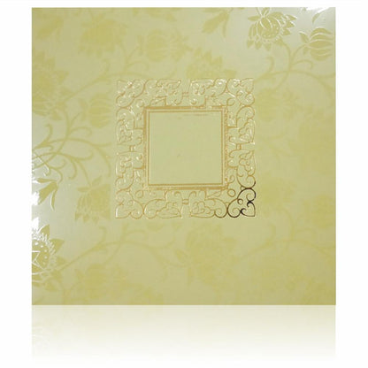 Gorgeous Green Shading With Blossom Theme Wedding Card - KND8002G